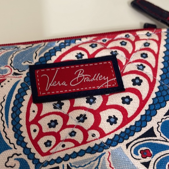 Vera Bradley Handbags - Vera Bradley Wristlet Seaside Port Red White Blue